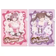 A.天乃リリサ＆橘美花莉 描き下ろしA4クリアファイルセット 「2.5次元の誘惑」