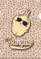 うさぎ(サングラス) Go!HARAJUKU A4クリアファイル 「ちいかわ なんか小さくてかわいいやつ」