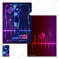 3.朝主派流 ［Neon］ クリアファイル＆ステッカーセット 「神椿市建設中。」