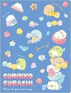 A柄 グミグミパーティーテーマ ハードカバーダブルクリアホルダー 「すみっコぐらし」