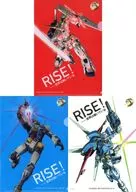 集合(G35周年) GFT A4クリアファイル3枚セット 「機動戦士ガンダム」 ガンダムフロント東京限定