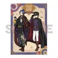 六道骸＆雲雀恭弥 ブルー レトロコーデ A4シングルクリアファイル 「家庭教師ヒットマンREBORN!」