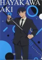 早川アキ オリジナル A4クリアファイル 「劇場版チェンソーマン レゼ篇×やよい軒」 キャンペーン対象メニュー注文特典