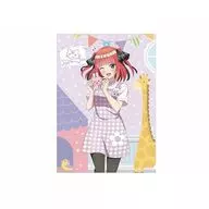 2.中野二乃(幼稚園の先生風) A4クリアファイル(いつつごようちえん) 「五等分の花嫁*」