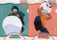 緑谷出久＆爆豪勝己 A4クリアファイルセット 雪遊びVer. 「僕のヒーローアカデミア」 ジャンプフェスタ2026グッズ