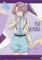 有村麻央/姫崎莉波 オリジナルA4クリアファイル 「学園アイドルマスター×ローソン」 対象商品購入特典