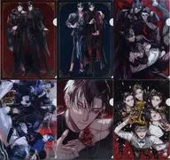 全6種セット A4クリアファイル 「DMMスクラッチ! 完全なる一族 スクラッチ」 D賞