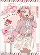 春野サクラ(ぶらっと旅の巻!) A4シングルクリアファイル 「NARUTO-ナルト- 疾風伝」