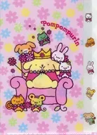 ポムポムプリン(ピンク) A4ダイカットクリアファイル5P 「サンリオキャラクターズ」