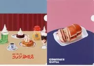 フード＆ドリンク/カツパン(クリアファイル2枚セット) ステーショナリーコレクション 「一番くじ 珈琲所 コメダ珈琲店 ～ほっこりなひととき～」 G賞