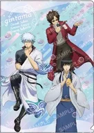 A坂田銀時＆桂小太郎＆高杉晋助＆坂本辰馬＆神威 クリアファイル しゃぼん玉 「銀魂」