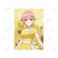 [新品] 中野一花 描き下ろし ハーバリウムver. A4クリアファイル 「五等分の花嫁*」