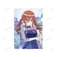 [新品] 中野三玖 描き下ろし ハーバリウムver. A4クリアファイル 「五等分の花嫁*」