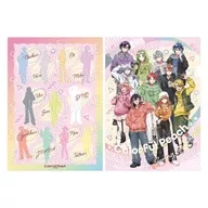 カラフルピーチ A4クリアファイル からぴちピクニック((1))