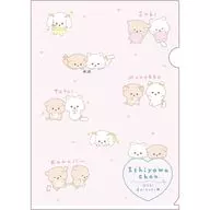 B柄 推しだいすきテーマ クリアホルダー 「いしよわちゃん」