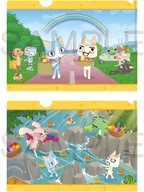 夏 カレンダーシリーズ A5クリアファイルセット 「どこでもいっしょ」