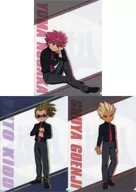 B.灰崎＆ヒロト＆不動 A4クリアファイル3枚セット 「イナズマイレブン」 HMV/HMV＆BOOKS限定