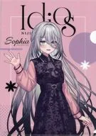 ソフィア・ヴァレンタイン A4クリアファイル 「くじスクエア バーチャルYouTuber にじさんじ Idiosくじ」 D賞