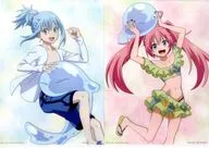 リムル=テンペスト＆ミリム クリアファイルセット 「一番くじ 劇場版 転生したらスライムだった件 蒼海の涙編」 G賞