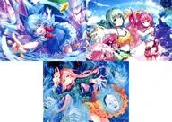 Dセット A4クリアファイル3枚セット 「東方ダンマクカグラ ファンタジア・ロスト」 ローソン限定