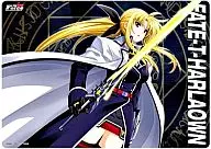 Fate, T. Haraoun A3 Clear Desk Mat 「 Maho Senki Lyrical Nanoha Force 」