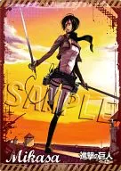 Mikasa Ackerman Desk Mat B "Ataque a los Titanes"