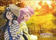 Madoka & Homura Desk Mat A : 「 Theater PUELLA MAGI MADOKA MAGICA [New Edition] The Tale of Treason 」