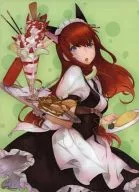 [Single Item] STEINS;GATE Beni Makise 莉栖 (Maid) B4 Desk Mat Sheet "C80 SCIENCE ADVENTURE SET"