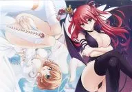 [A la Carte] Phillica Mia Chatana & Sera Mitla アイルソ A3 Desk Mat "Nukidoki! ~ Angel and Devil 搾精 Battle ~ A3 Desk Mat (Fake Leather Mouse Pad Included)"