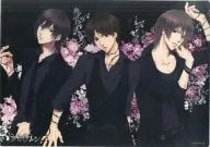 [単品]一陽＆新＆昴 A3デスクマット 「ドウセイカレシ ブラックセット」 アニメイトガールズフェスティバル2012グッズ