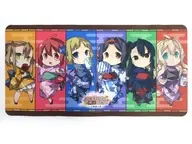 Yukata Ver. Desk Mat "Kujikido Yuki Isoya Yuna é um herói on-line" Online Lottery Musume Taimaru Ver. "A-4 Award