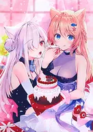 Necomi Illustration (Cover 65) Rubber Desk Mat