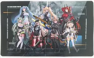 集合 LOVECACAOさんイラスト タクティカルファッションver. マルチデスクマット 「勝利の女神：NIKKE POP UP SHOP in マルイ」