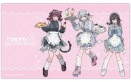 集合 ラバーデスクマット ジャージメイド ver. 「TOKYO6キャラクターズ」