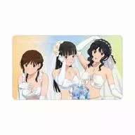 絢辻詞＆桜井梨穂子＆棚町薫 描き下ろし ウェディング水着ver. マルチデスクマット 「アマガミSS 15th Anniversary POP UP SHOP in ボークス秋葉原ホビー天国2」