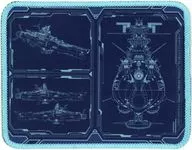 宇宙戦艦ヤマト ミニデスクマット 「劇場版 ヤマトよ永遠に REBEL3199 第四章 水色の乙女」 劇場グッズ