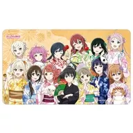 [新品] 集合 描き下ろし 縁日ver. マルチデスクマット 「ラブライブ!虹ヶ咲学園スクールアイドル同好会」