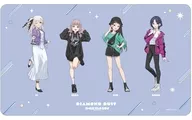 [新品] ダイヤモンドダスト(集合) 描き下ろし マルチデスクマット 私服ver. 「ガールズバンドクライ」