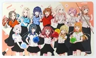 [新品] 集合 描き下ろし マルチデスクマット ボウリングシャツver. 「学園アイドルマスター」