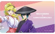 [新品] 黒廼ミコ＆神楽坂カンナ 描き下ろし マルチデスクマット 妖怪ハンターver. 「ネクロノミ子のコズミックホラーショウ」