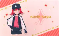 加賀花梨 マルチデスクマット 「DRAW!DRAW! TVアニメ ゲーセン少女と異文化交流 オンラインくじ」 B-3賞