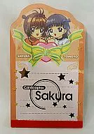 Sakura & Chise Fold-up Memo Pad "Theatrical Cardcaptor Sakura Sealed Card"