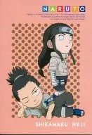 奈良シカマル＆日向ネジ B6ノート 「NARUTO-ナルト-」