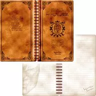 Jonathan's Research Note Ring Note 「 JOJO'S BIZARRE ADVENTURE The Animation 」