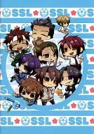 [単品] 集合(9人) B5ノート 「薄桜鬼SSL ～sweet school life～ ステーショナリーセット」