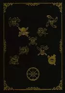 麦わらの一味(ドクロ柄) A6メモ帳 「ワンピース」