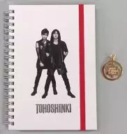 东方神起B6环状笔记本&环状书签
