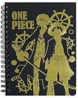 Monkey D. Luffy & Trafalgar Low (yellow) B6 Twin Ring Note 「 ONE PIECE 」