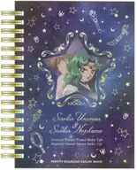 C.セーラーウラヌス＆セーラーネプチューン柄 Cosmic Memories A6Wリングノート 「美少女戦士セーラームーン」