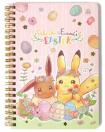 Pikachu & Eevee B6 Ring Note Pikachu & Eievui's Easter "Pocket Monsters" Pokemon Center limited